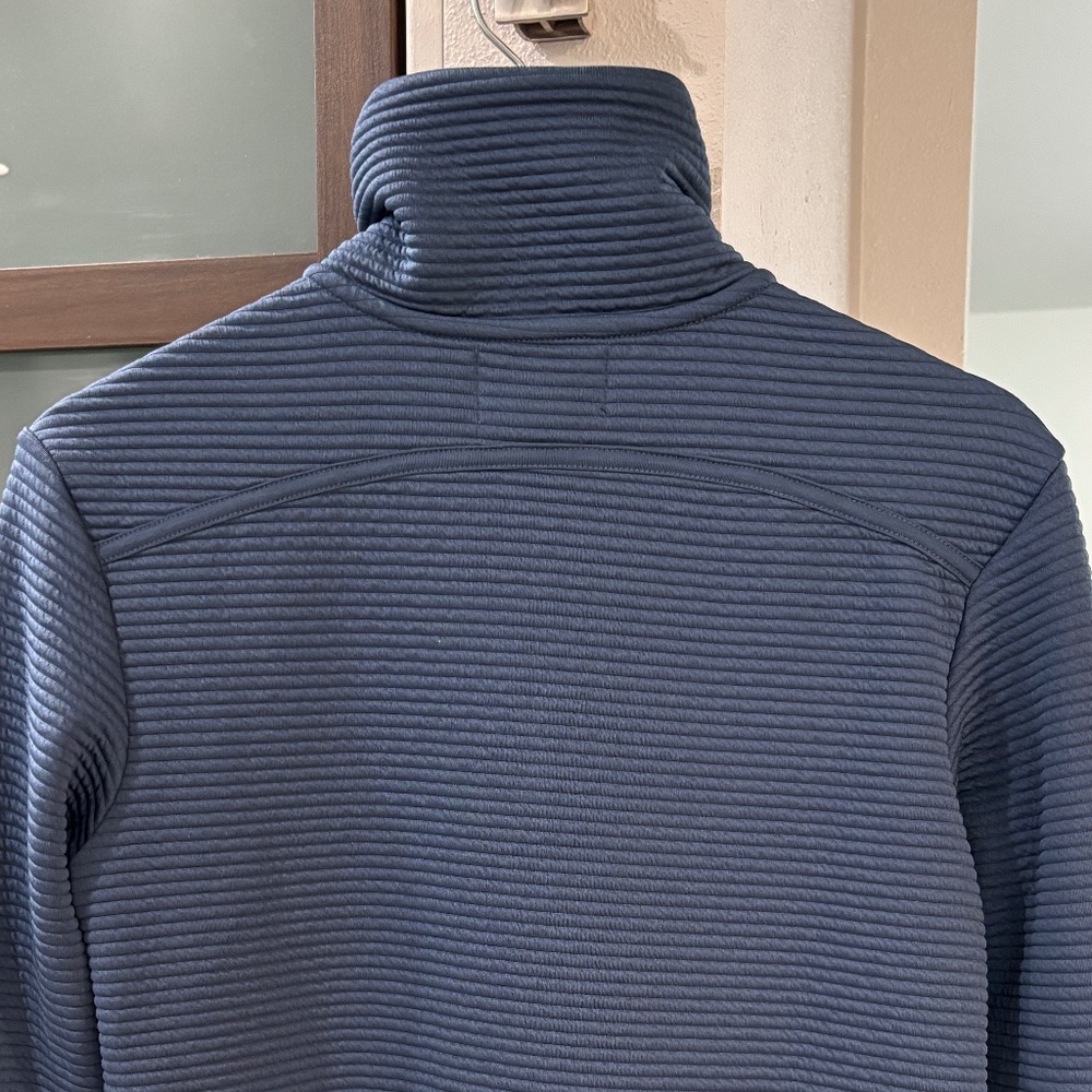 MPG Mondetta Performance Gear Ottoman Long Jacket - Iron Blue Size XS - Picture 6 of 10